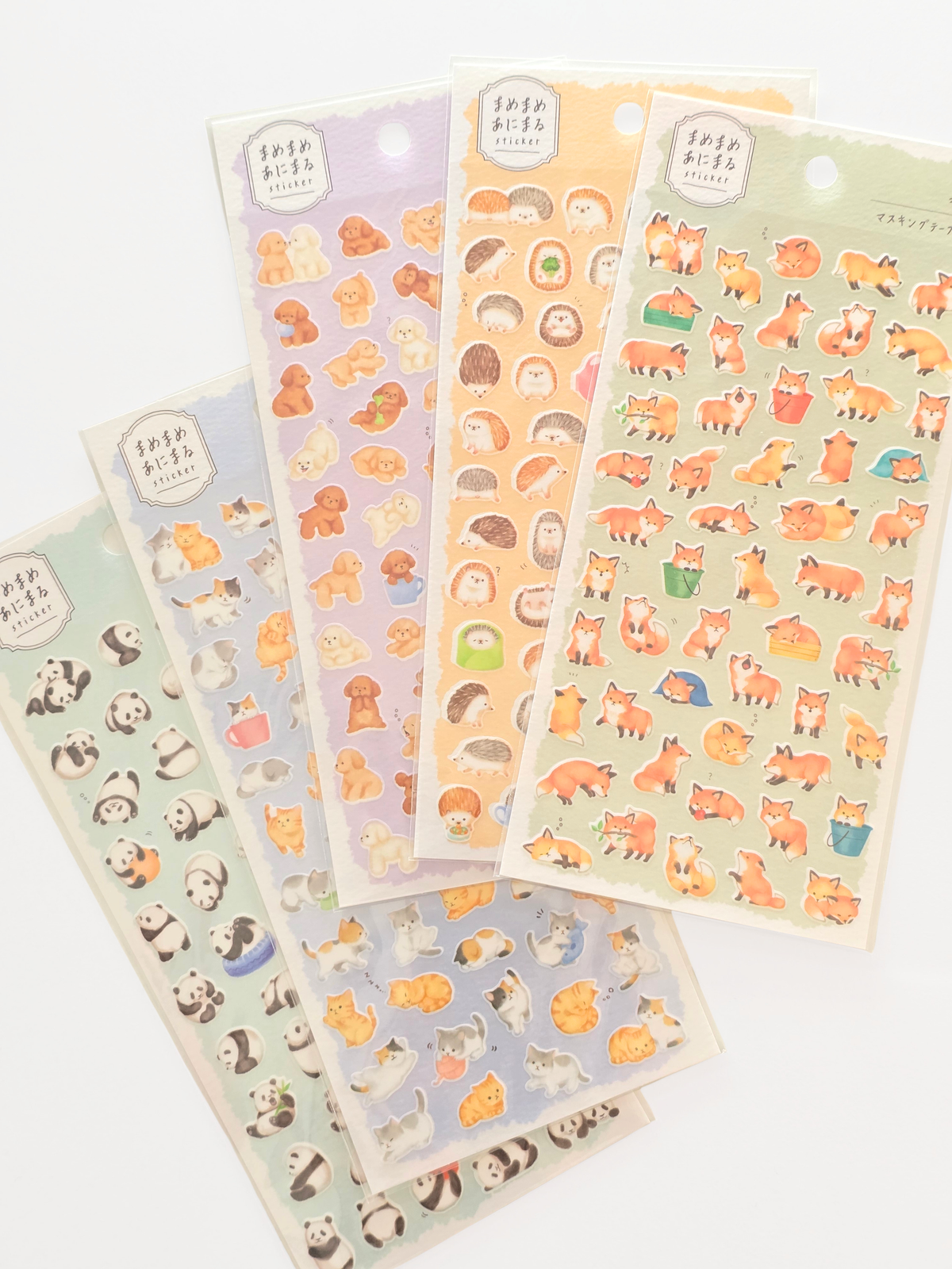 Mind Wave Mame-Mame Animal Sticker Sheet – Fox