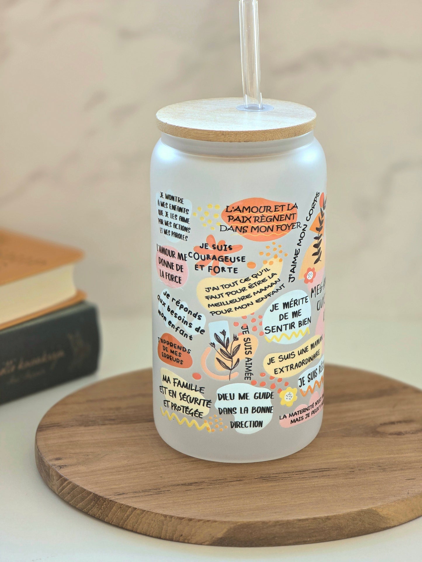 Tasse 'Mes Affirmations Quotidiennes de Maman'