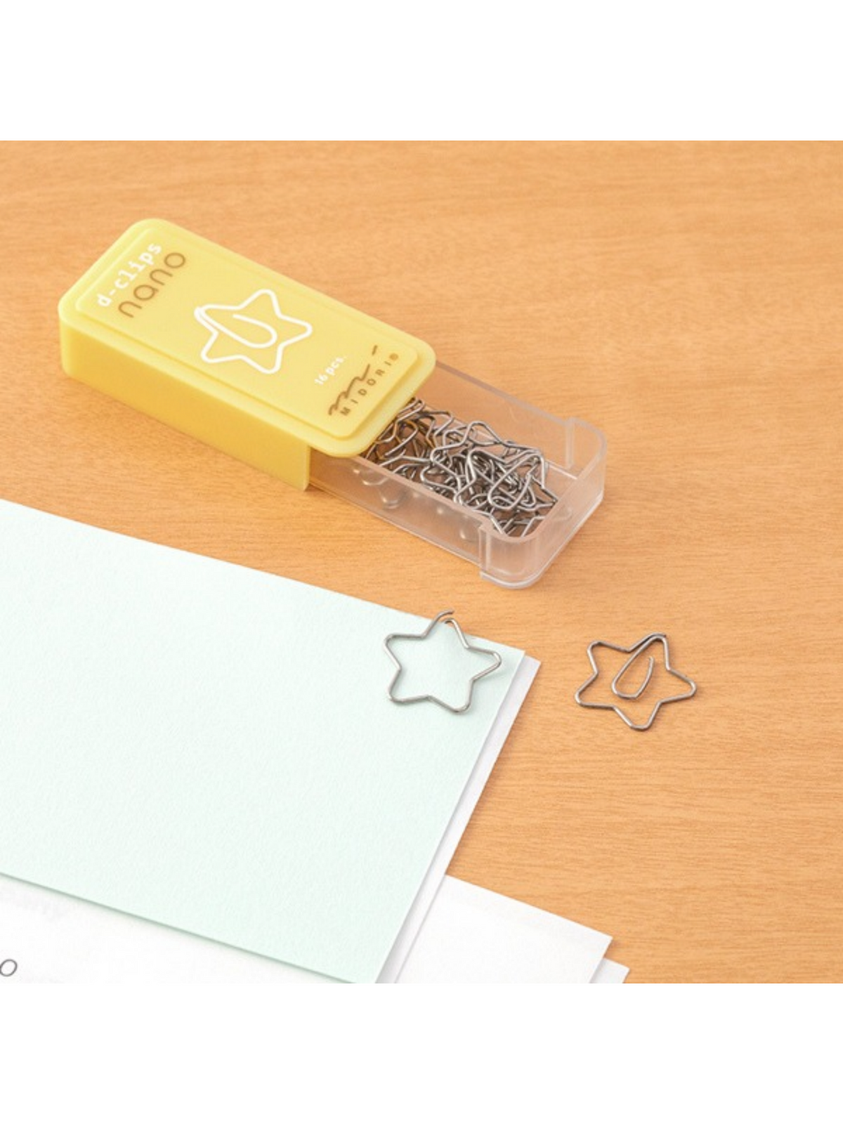 Midori D-Clips Nano Paper Clips – Cat, Penguin & Star