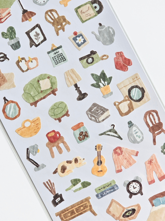 Mind Wave Mahoroba Sticker – Living Room