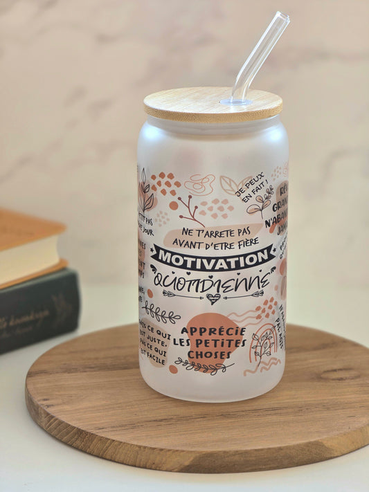Motivation Quotidienne Tasse - Sublimationsdesign