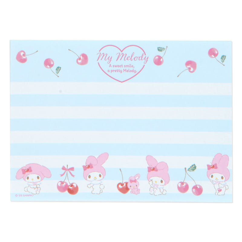 My Melody 8-Design Memo Pad with Stickers