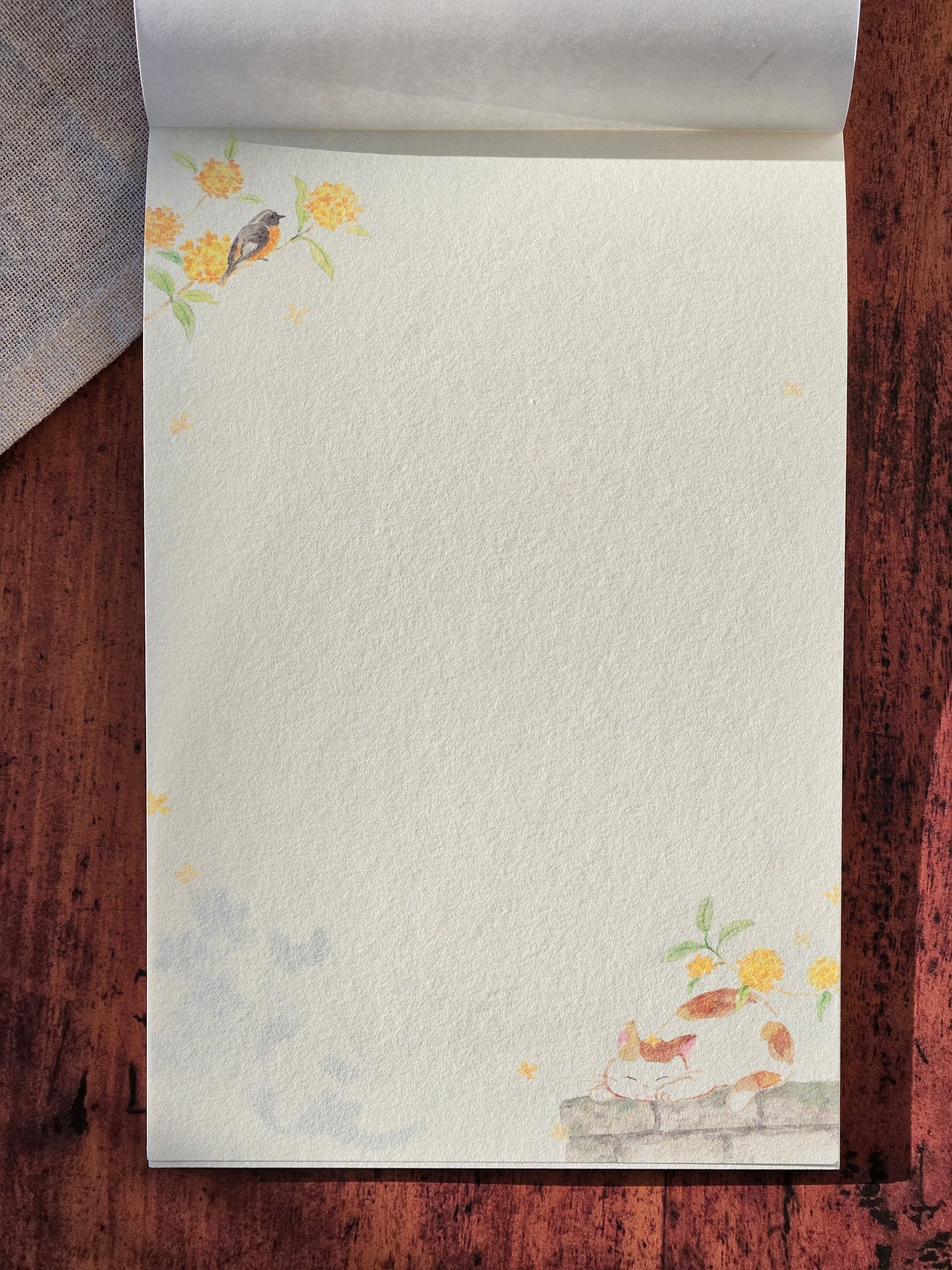 Papiers à lettres japonais – Automne Nekorobi