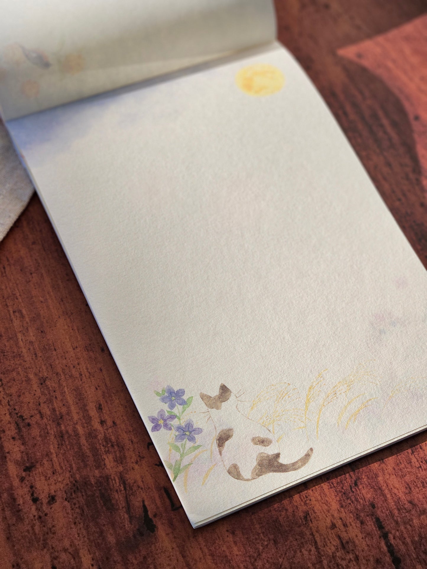 Papiers à lettres japonais – Automne Nekorobi
