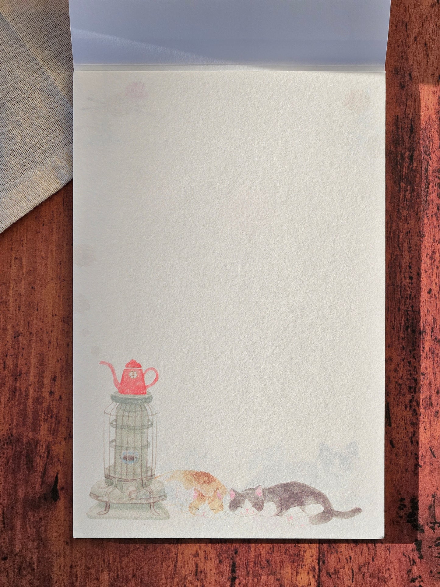 Papier à lettres japonais - Nekorobi Hiver