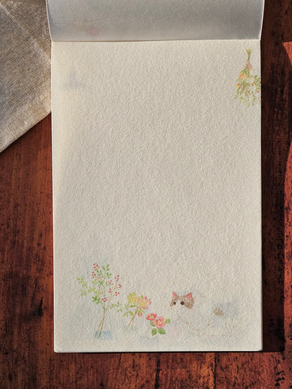 Papier à lettres japonais - Nekorobi Hiver