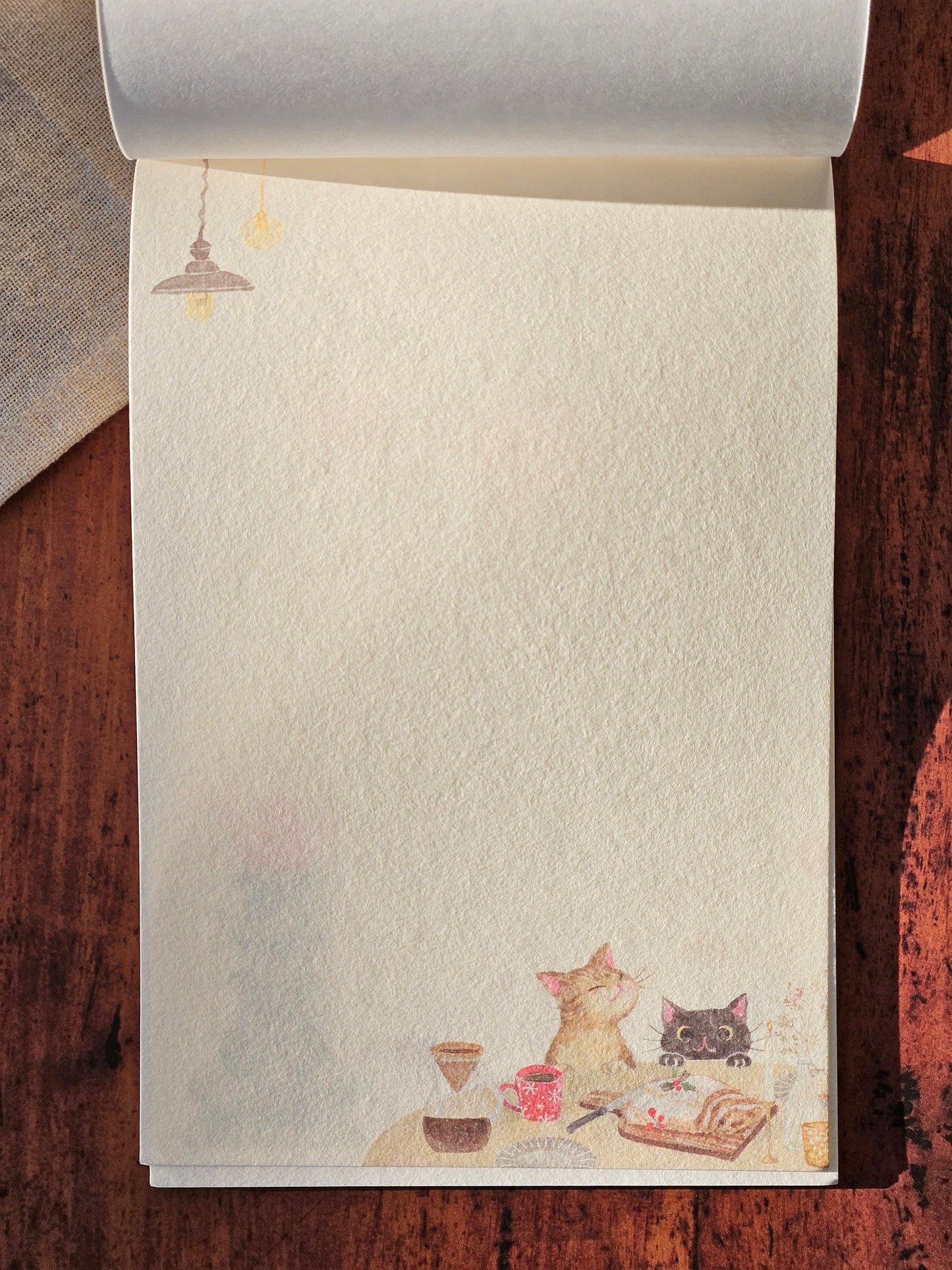 Papier à lettres japonais - Nekorobi Hiver