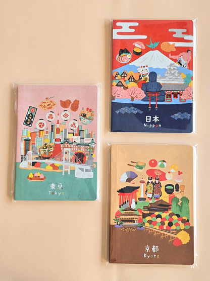 Carnet A6 Japon – Tokyo / Kyoto / Nippon