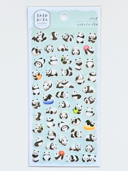 Panda Stickerbogen