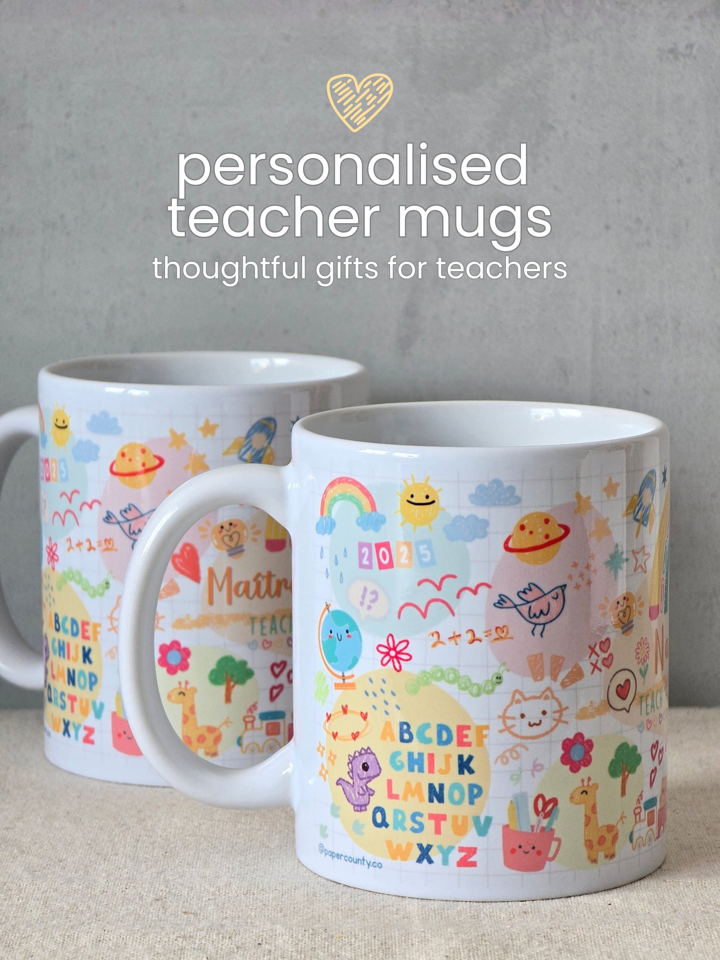 Personalisierte 'Little Learners' Tasse