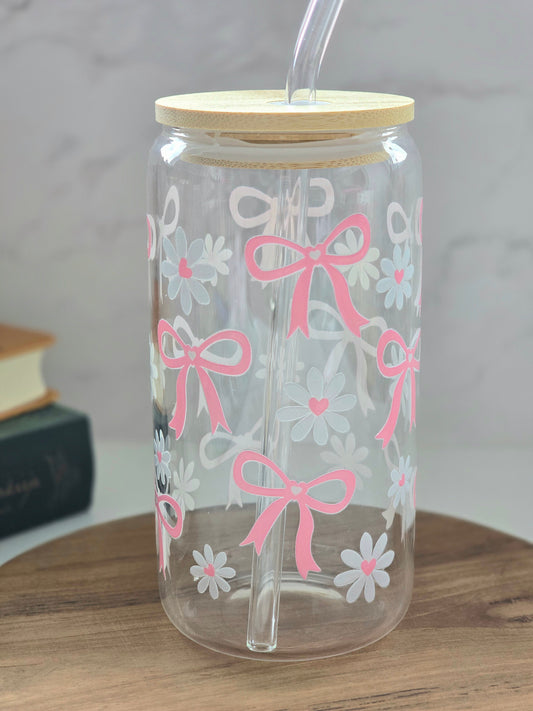 Tasse Nœud Rose et Marguerite