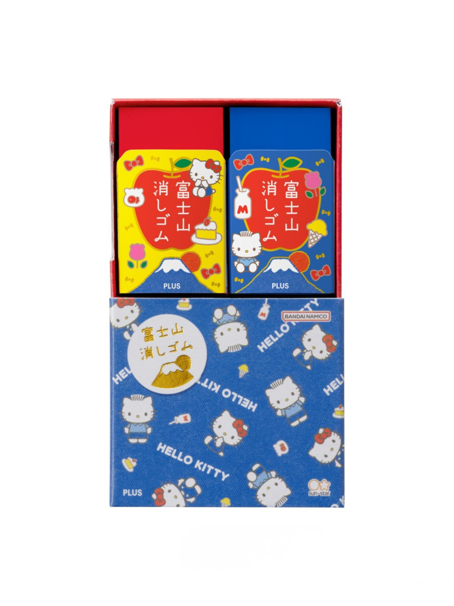 Coffret de Gommes PLUS Air-in Mont Fuji – Hello Kitty & Dear Daniel