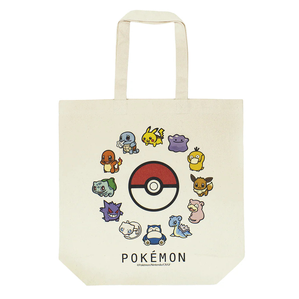 Pokémon Ball B-SIDE LABEL Tote Bag (Imported from Japan)