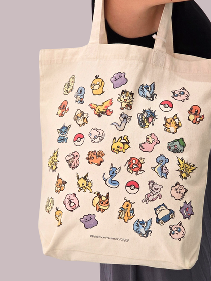 Pokémon Charaktere B-SIDE LABEL Tragetasche (Importiert aus Japan)