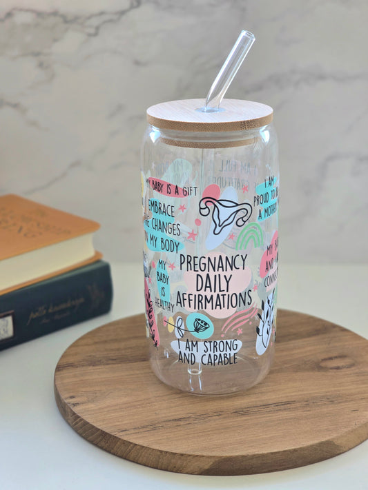 Pregnancy Daily Affirmations Cup