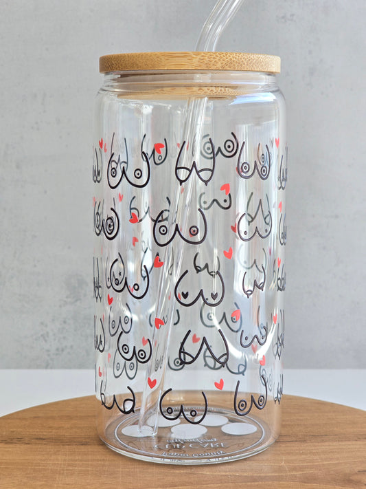 Body Love Glass Cup