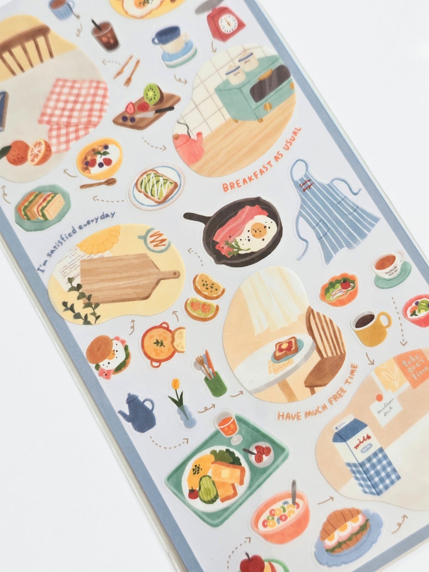 Room Arrange Sticker Sheet – Breakfast Kitchen