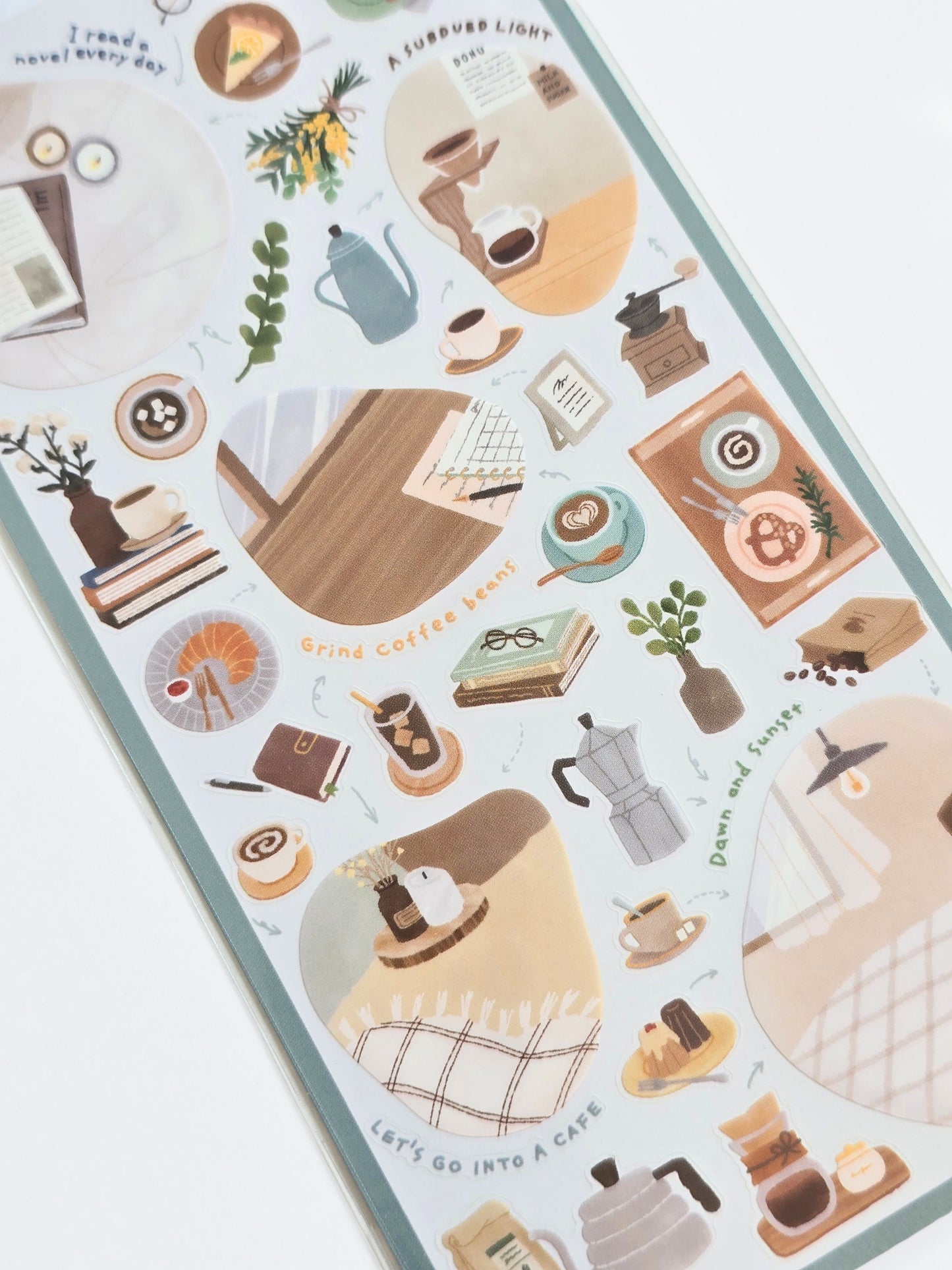 Room Arrange Sticker Sheet – Coffee & Café