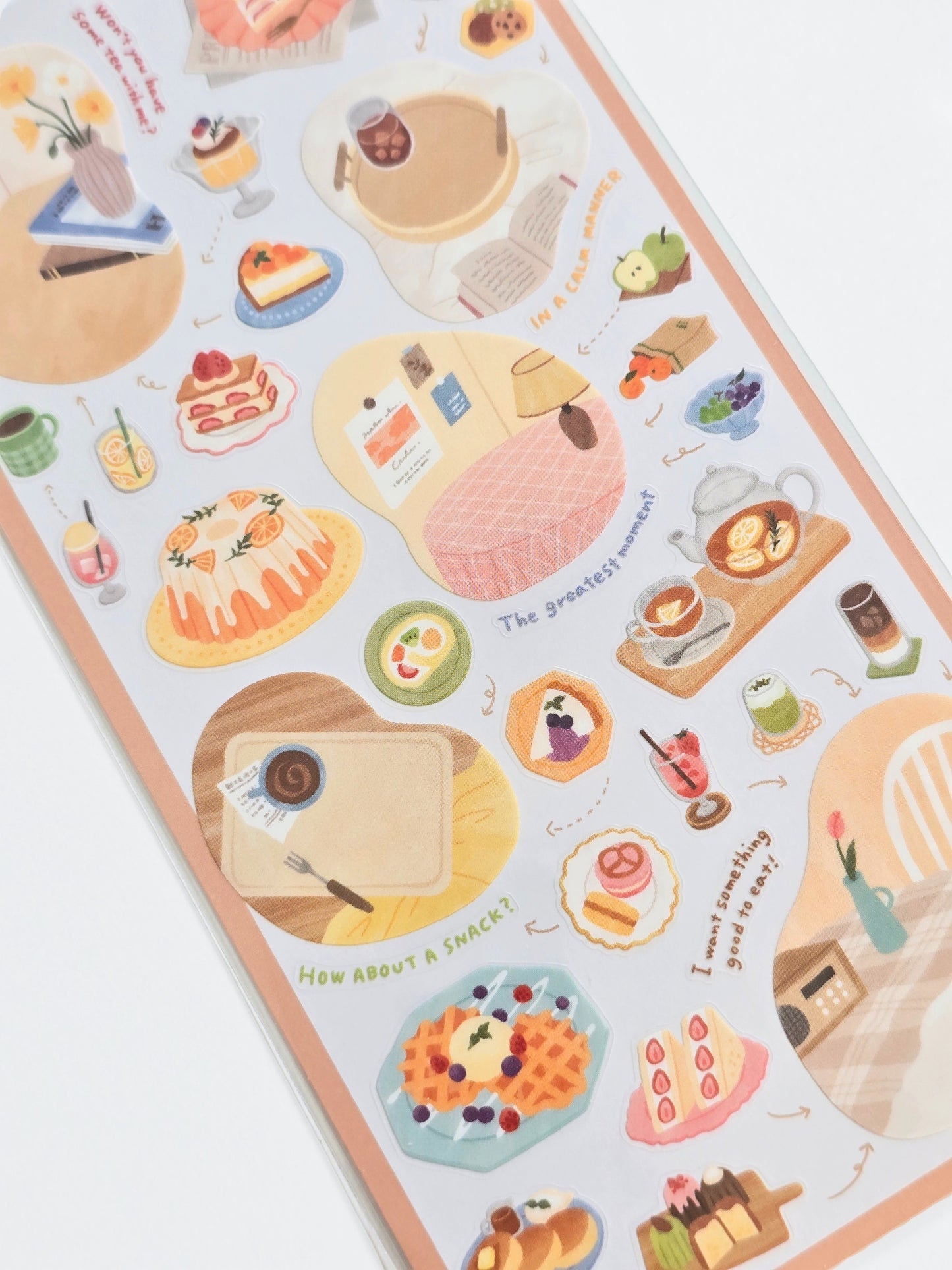 Room Arrange Sticker Sheet – Sweets & Tea Time