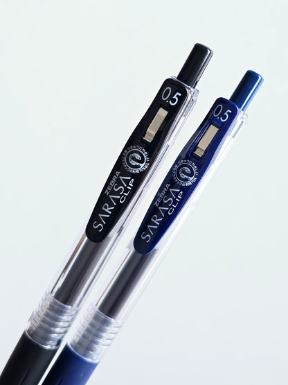 Stylo gel Zebra Sarasa Clip 0,5