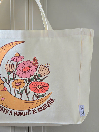 Sac Fourre-Tout 'Take a Moment to Breathe'