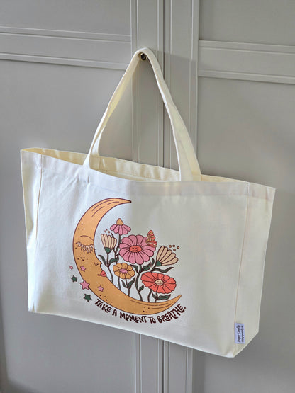 Sac Fourre-Tout 'Take a Moment to Breathe'