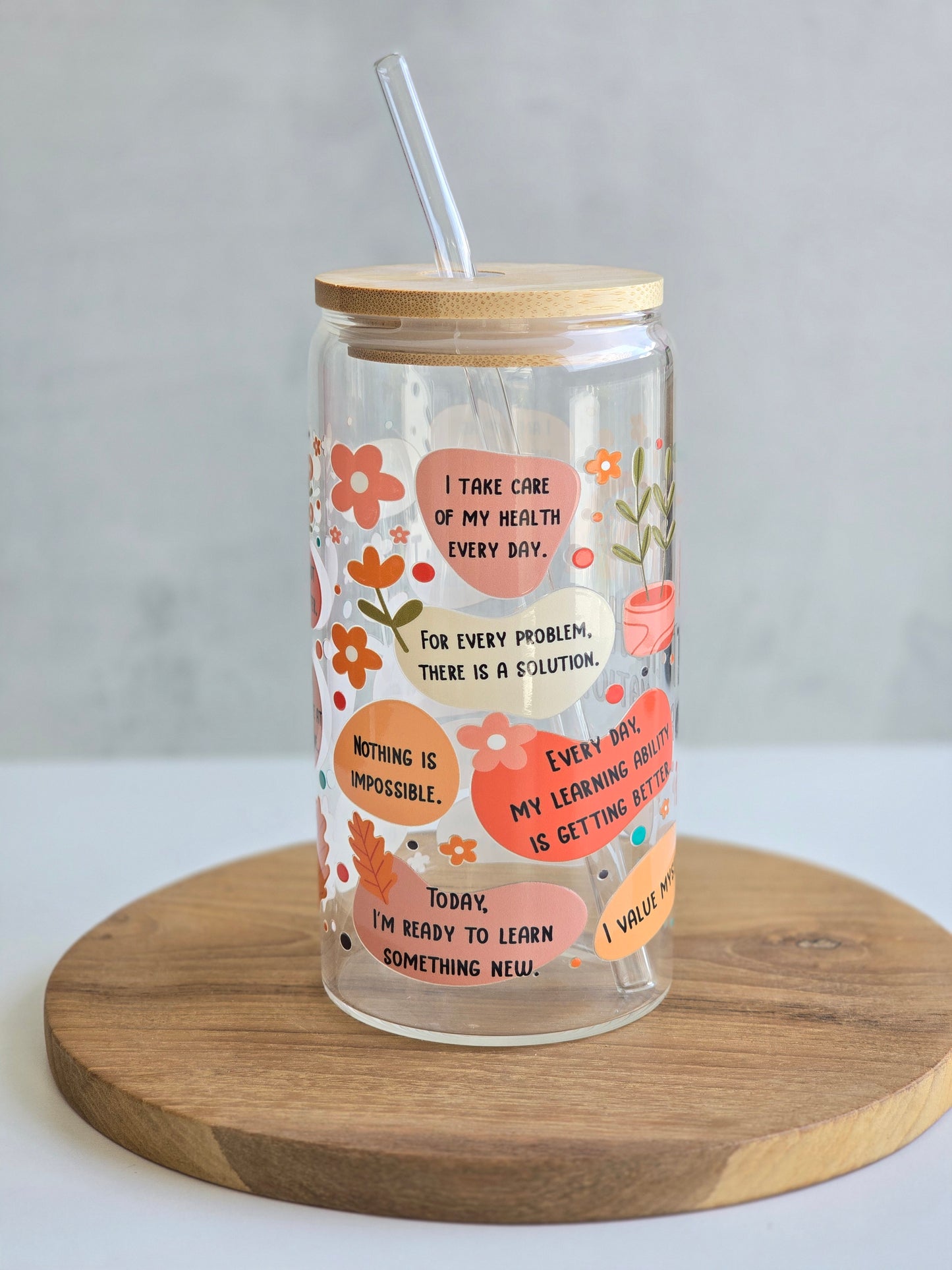 'Teacher Affirmations' Regenbogen-Tasse