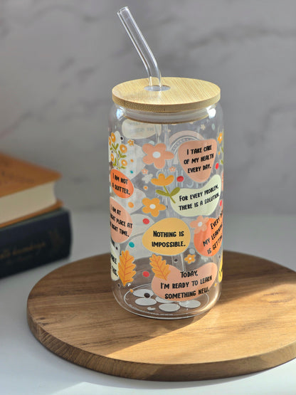 'Teacher Affirmations' Regenbogen-Tasse