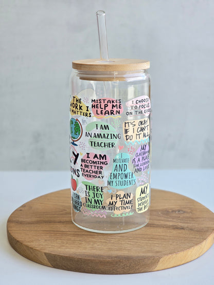 'Teacher Daily Affirmations' Club Cup