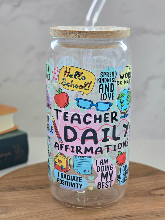 Tasse 'Teacher Daily Affirmations' Club