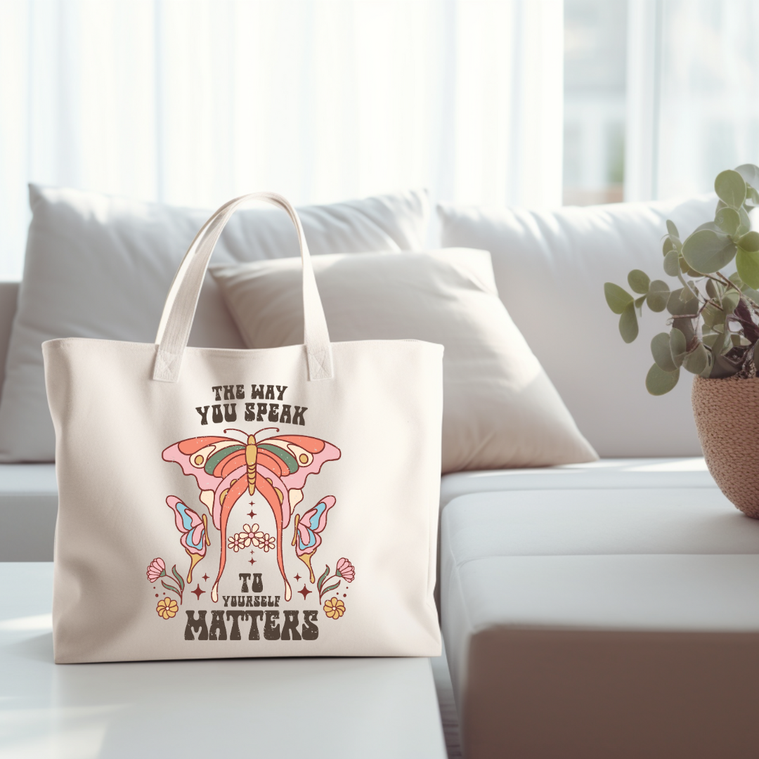 Sac Fourre-Tout 'The Way You Speak Matters'