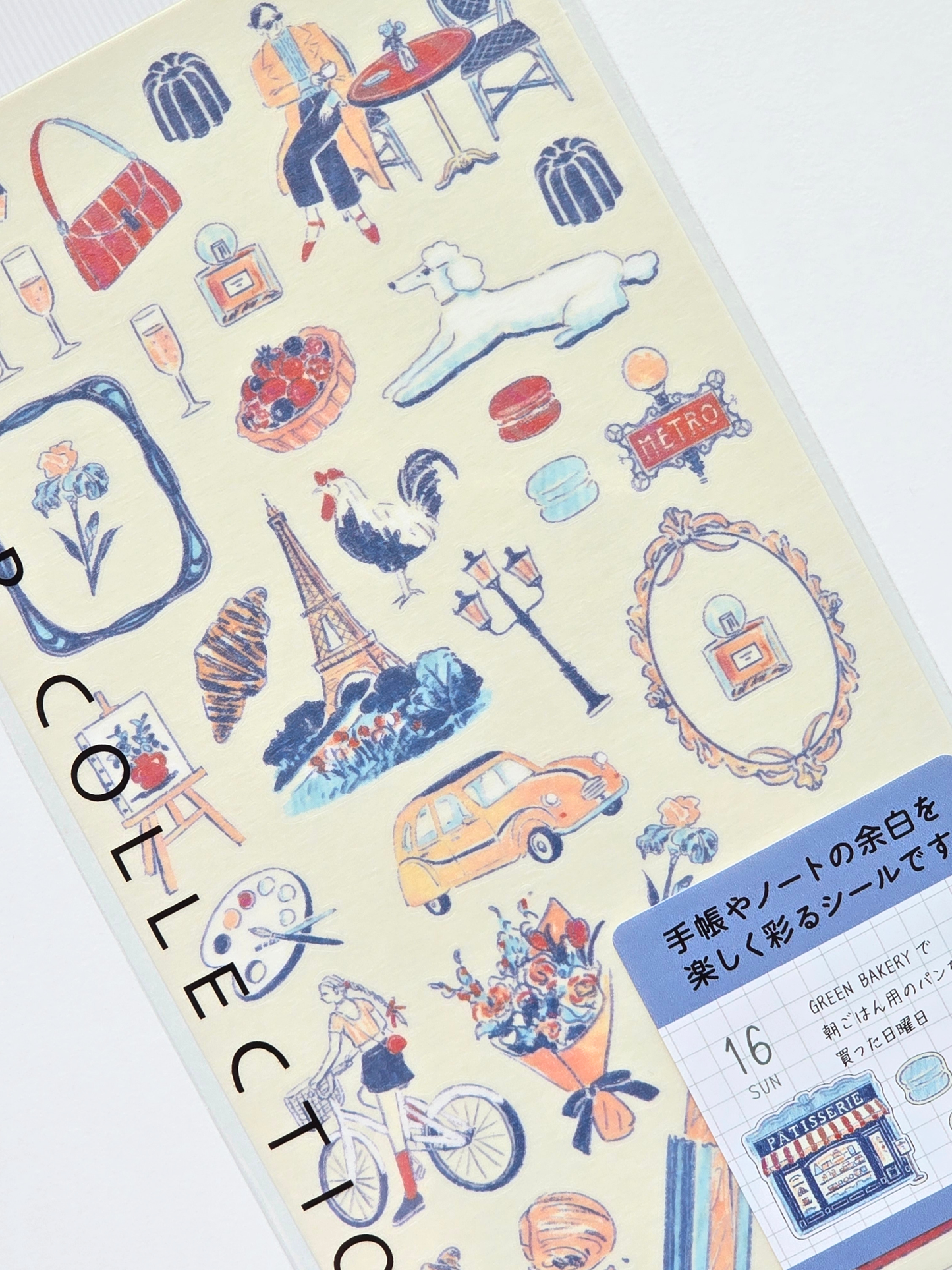 Midori Travel Story Sticker Collections – Italy, France, Japan & UK