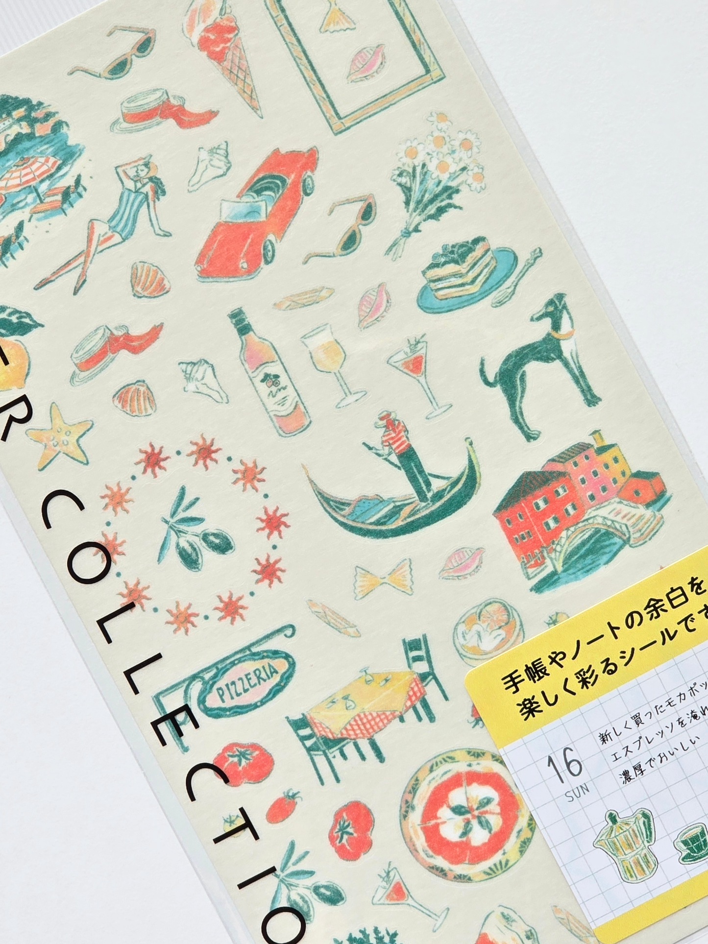 Midori Travel Story Sticker Collections – Italy, France, Japan & UK