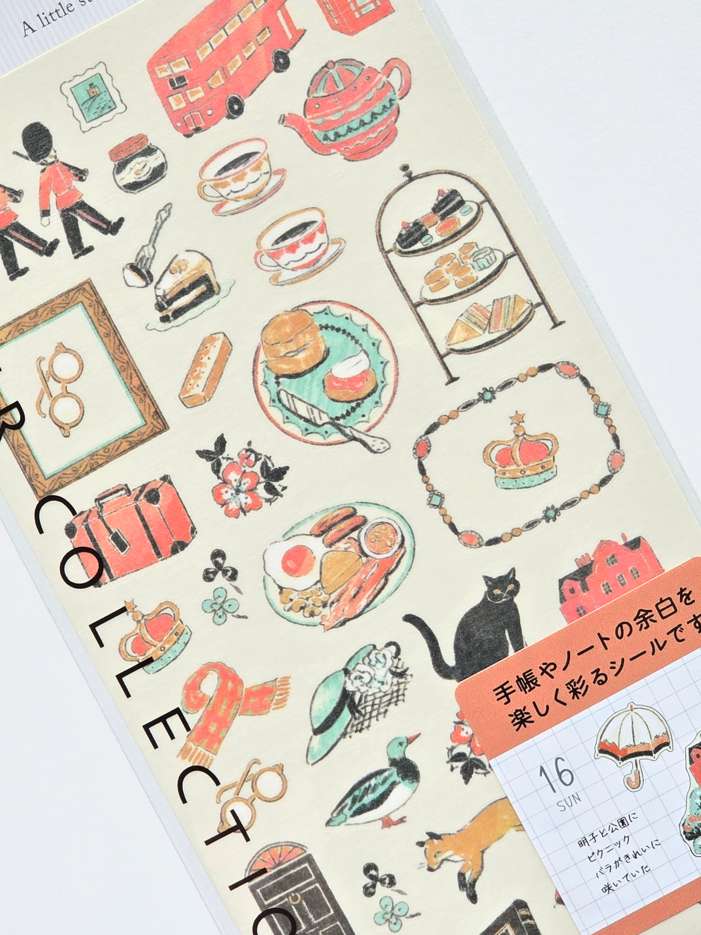 Midori Travel Story Sticker Collections – Italy, France, Japan & UK