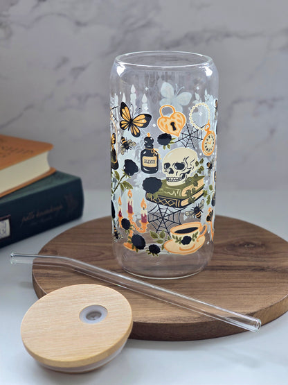 Witches Study Glasbecher