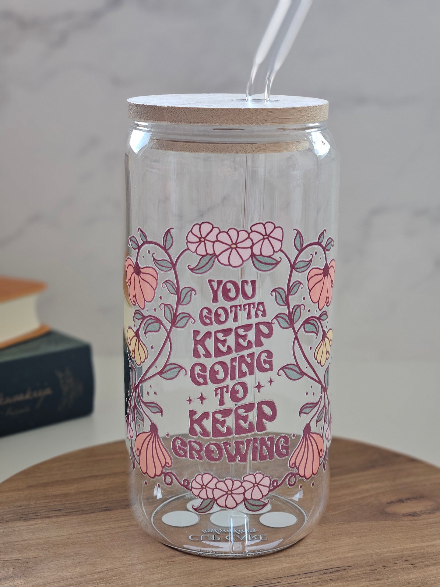 Tasse 'You Gotta Keep Going to Keep Growing'