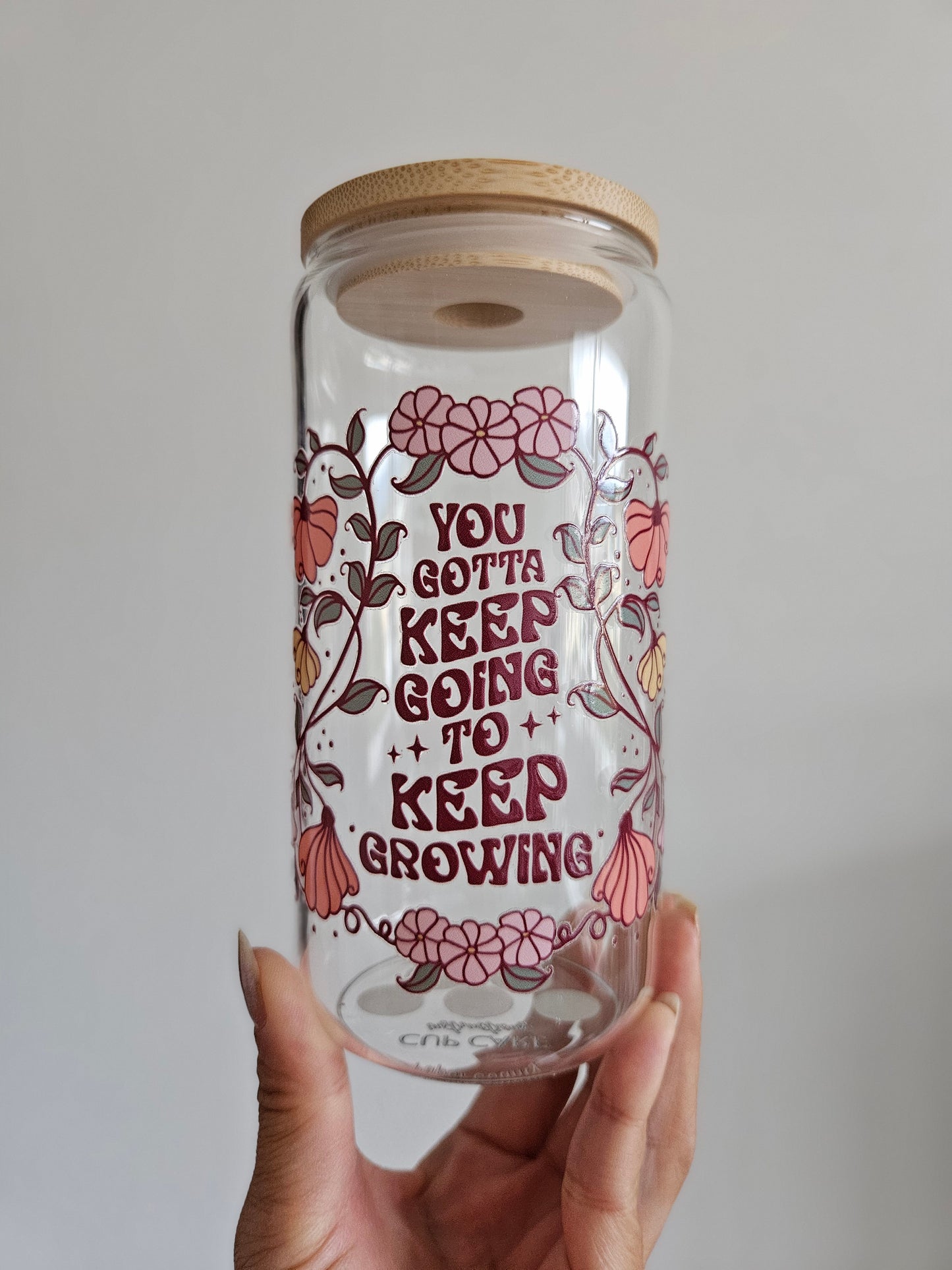 Tasse 'You Gotta Keep Going to Keep Growing'