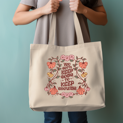 Sac Fourre-Tout Tu Dois Continuer pour Grandir