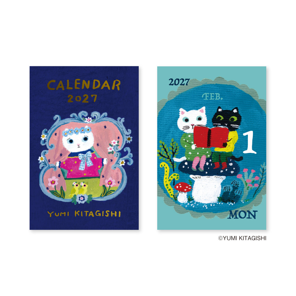 Yumi Kitagishi × Shin Nippon Calendar – Mini-Tagesabreisskalender 2027